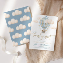 Barly Wait Modern Baby Shower