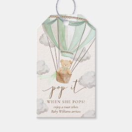 Barly Wait Nalle Mint poppade det när hon kom Presentetikett