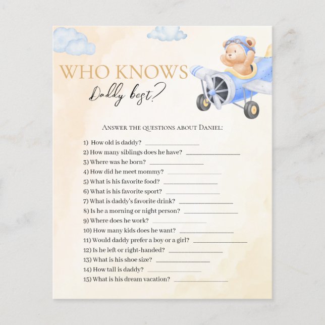 Barly Wait Vem som känner till pappa Best Game Car (Framsida)