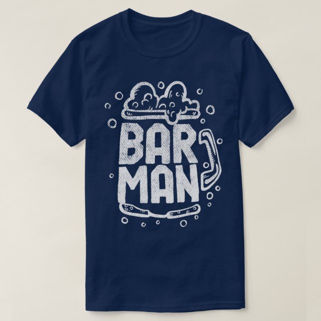 Barman 6 t shirt (Design framsida)