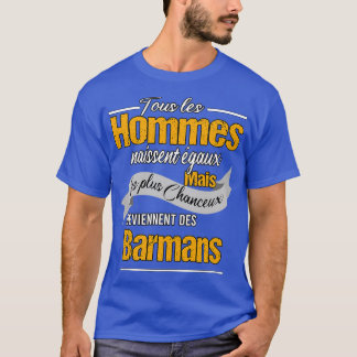 barman cadeau drle pour un barman t shirt