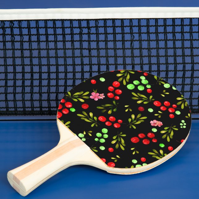 Bärmönster Pingisracket (Insitu)