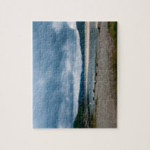 Barmouth Viaduct och River Mawddach Estuary