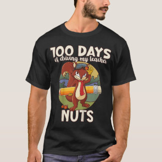 Barn 100 dagar med att förundra min lärare, högste t shirt