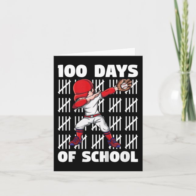 Barn 100 dagar med skolbarn 100 dagar i skola B Kort (Framsida)