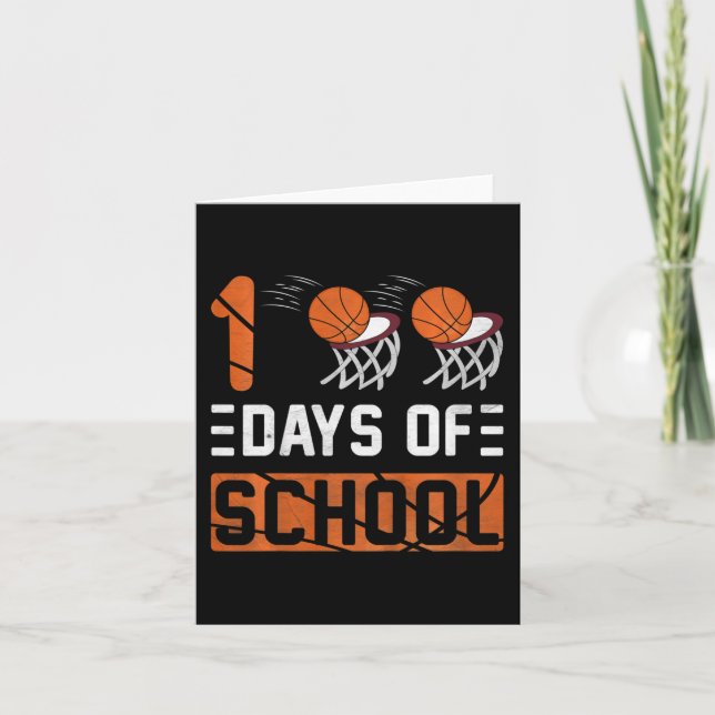Barn 100 dagar med skolbarn flickor Småbarn Boys B Kort (Framsida)