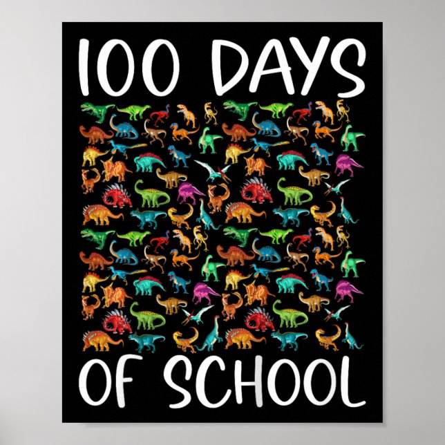 Barn 100 dagar med skoldoktorer poster (Framsidan)