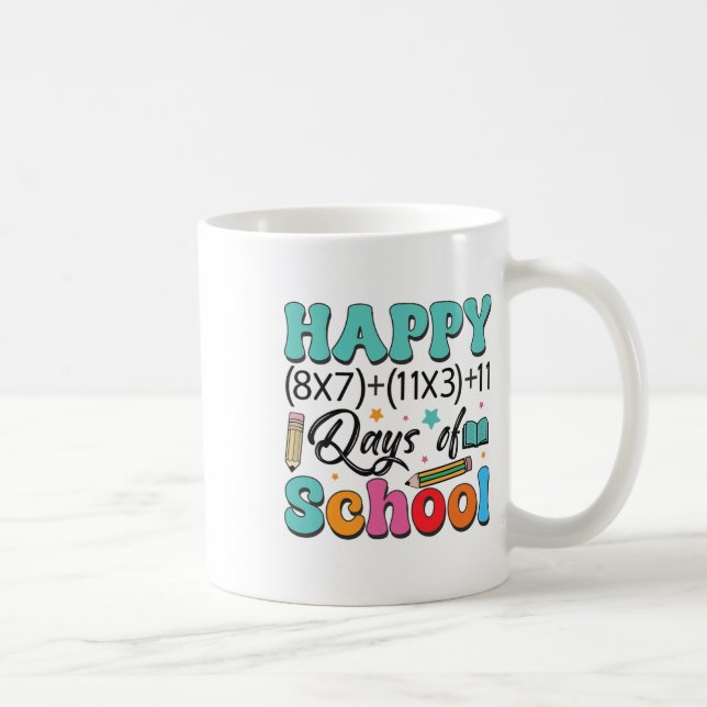 Barn 100 dagar med skolmatematiklärare Scho Kaffemugg (Höger)