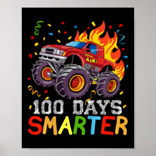 Barn 100 dagar Smarter Boys Monster Lastbil 100 da Poster