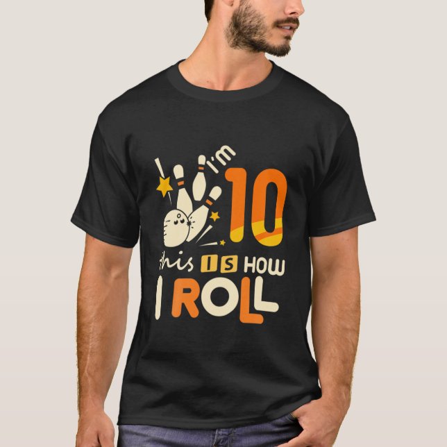 Barn 10:e födelsedagen.. Jag är törn... T Shirt (Framsida)