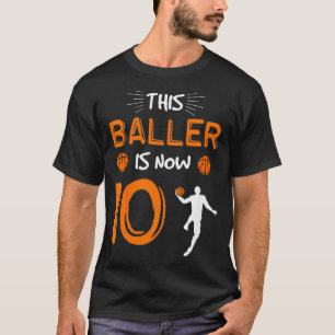 Barn 10:e födelsedagsgåva från Basketboll.. T Shirt