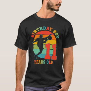 Barn 11 års Födelsedagsfest för gamla idrottare, t Shirt