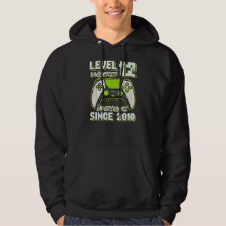 Barn 12 år gammal gift Boy Level 12 olåst Hoodie