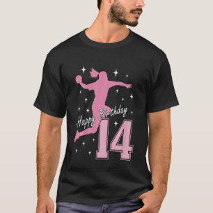 Barn 14:e födelsedag för att spela tjej_1 t shirt