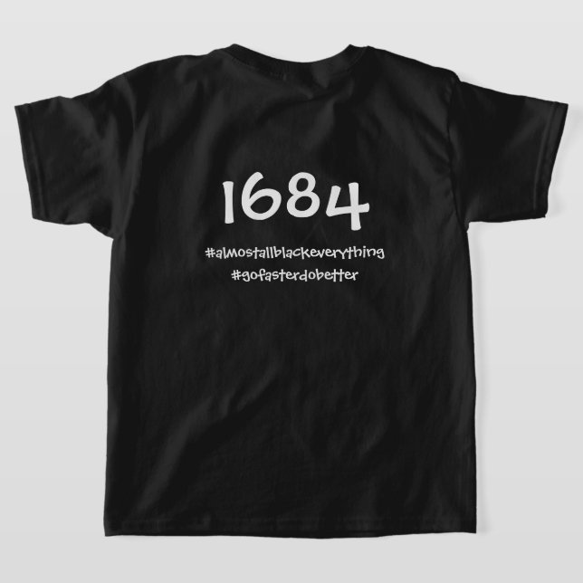 Barn 1684 Tee (Laydown Baksida)