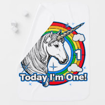 Barn 1:a födelsedag, enhörnighet i dag..