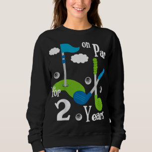 Barn 1:a födelsedag Golf Funny Golfer 1-årig pojke T Shirt