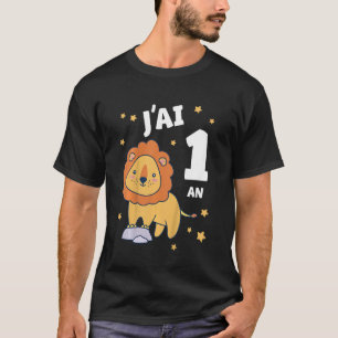 Barn 1 Lejon födelsedag - 1 års pojkflicka T Shirt