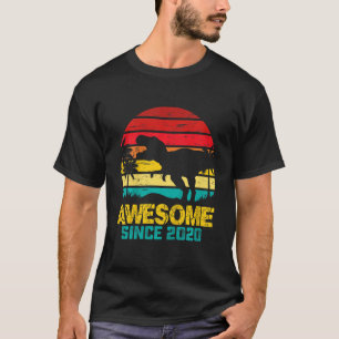 Barn 2:a födelsedag Dinosaur Rex 2 år gammal pojke T Shirt