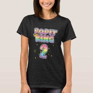 Barn 2:a födelsedag Kung 2-kopparnummer, post T Shirt