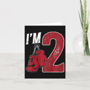 Barn 2:a födelsedagen Boxing Boy 2 År gammal Boxer Kort