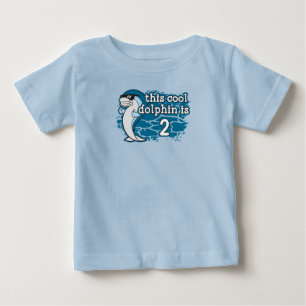 Barn 2: a födelsedagen Den här Coolan är Dolphin t Shirt