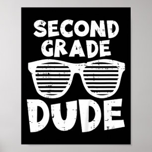 Barn 2:a Klass knullar i skolan första dagen Poster