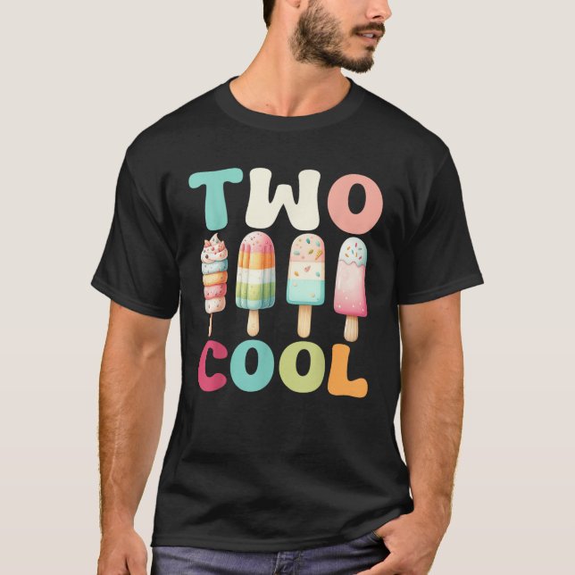 Barn 2 år gamla för Coola populationer andra födel T Shirt (Framsida)