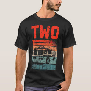 Barn 2 år gammal brandsläckare i födelsedagstorgen t shirt