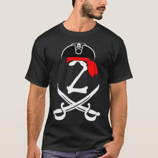 Barn 2 år gammal Födelsedagsfest 2:a Pirat-tema Gi T Shirt