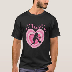Barn 2 år gammal matsot Birthday Girl 2nd B-Da T Shirt