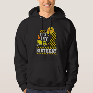Barn 2 år gammal pojke Det är min andra födelsedag Hoodie