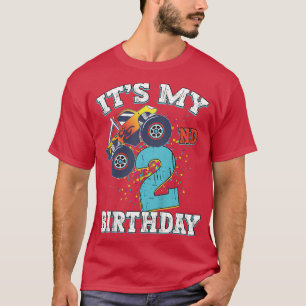 Barn 2 år gammal pojkflicka Det är min andra födel T Shirt