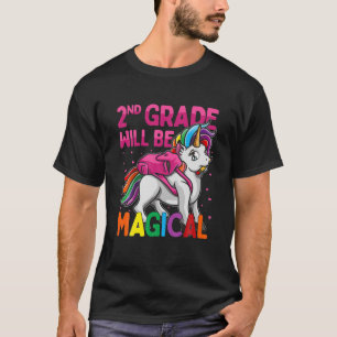 Barn 2 och Klass kommer att vara en MAGISK enmajsk T Shirt
