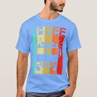 Barn 3 år gammal branddag Lastbil Tredje födelseda T Shirt