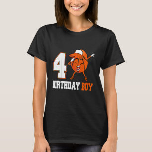 Barn 3 år gammal doftande basket 3:e födelsedagen t shirt