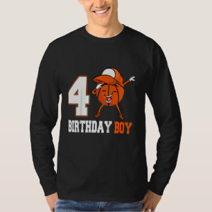 Barn 3 år gammal doftande basket 3:e födelsedagen t shirt