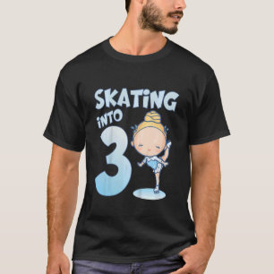 Barn 3 år gammal flicka Ice fjällar in i tredje fö T Shirt
