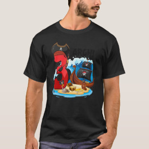 Barn 3 år gammal Pirat-födelsedag Pirater Frakt A T Shirt