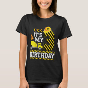 Barn 3 år gammal pojke Det är min tredje födelseda T Shirt