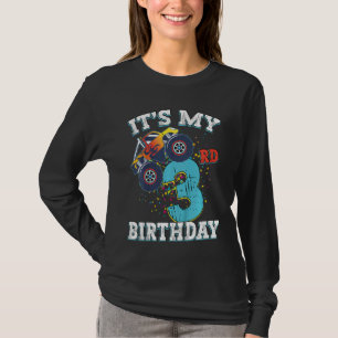Barn 3 år gammal pojkflicka Det är min 3:e födelse T Shirt