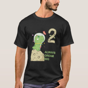 Barn 3:e födelsedag, 3 år gammal, astronaut t re shirt