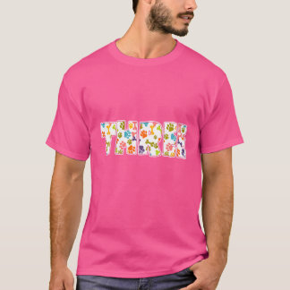 Barn 3:e födelsedag Flickor Skriv ut Hundar T Shirt
