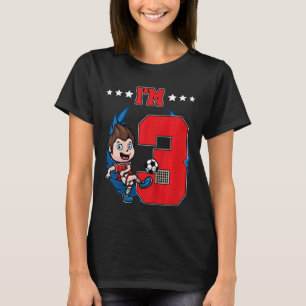Barn 3:e födelsedag Fotbollsbarn T Shirt