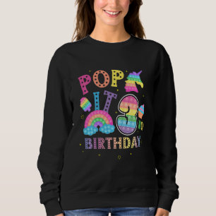 Barn 3:e födelsedagspressen 3 år gamla Party mot g T Shirt