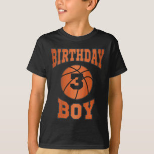Barn 3:e tredje treårsbasen grattis på födelsedage t shirt