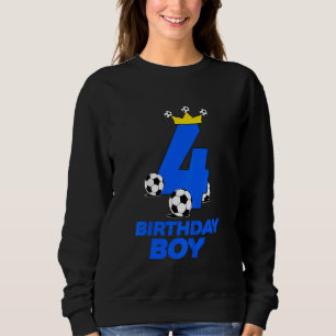 Barn 4 år gammal födelsedagskvinna 4 dagars idrott t shirt