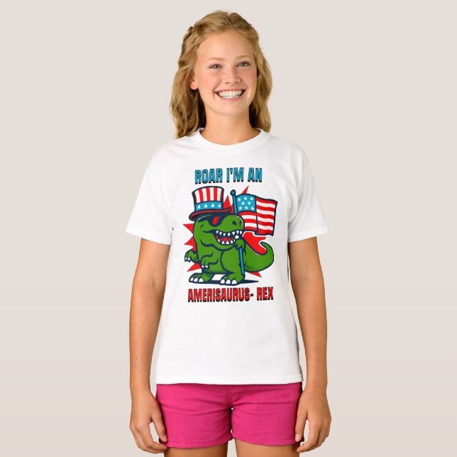 Barn 4:e juli t shirt (Hel framsida)
