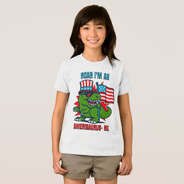 Barn 4:e juli t shirt (Framsida Full)