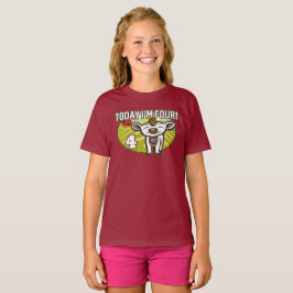 Barn 4e födelsedagen i dag är jag fyra! Cute Cow T Shirt